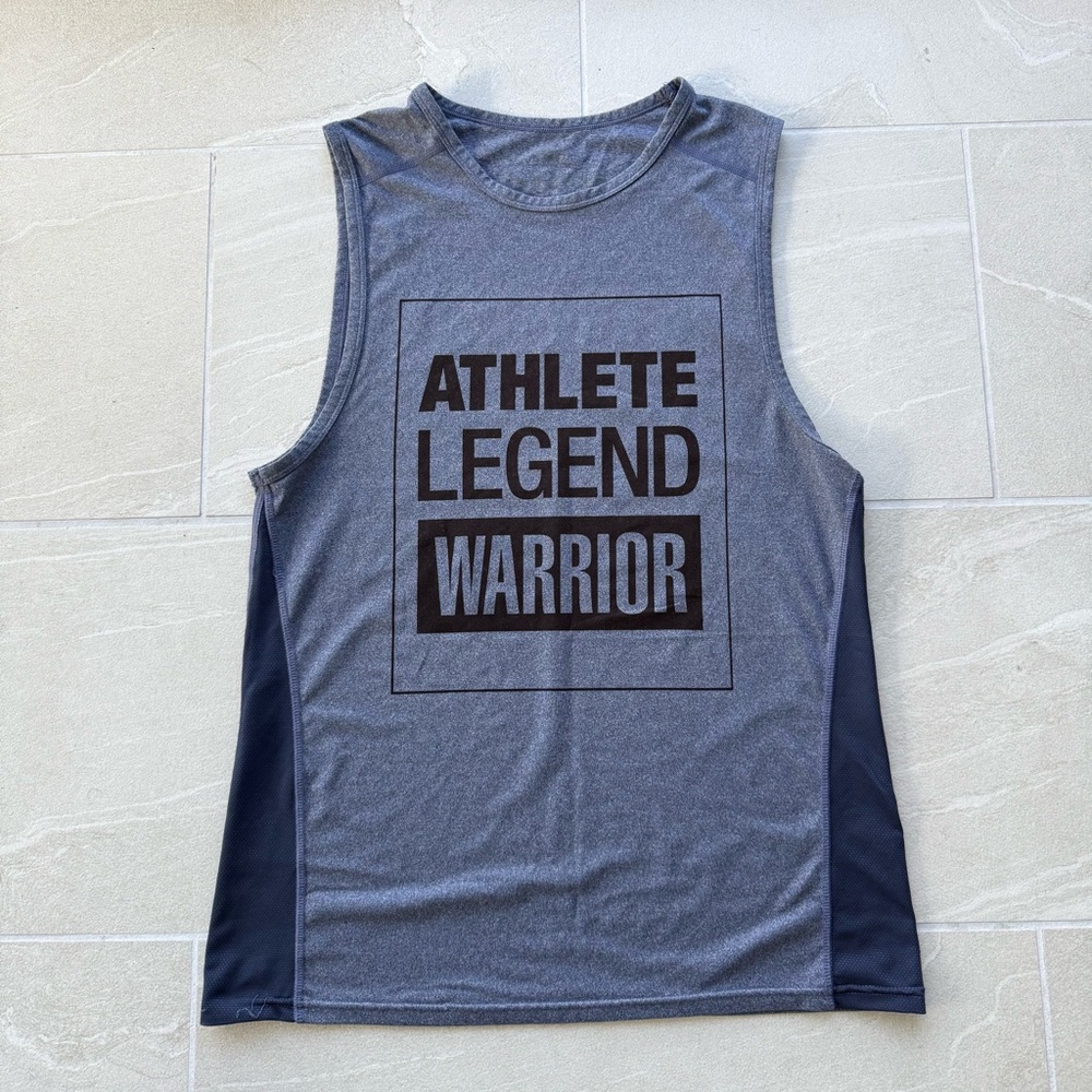 Blue SoulCycle Sleeveless Graphic Tank